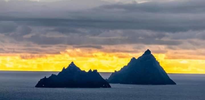 Skellig View Sunset Cliffs View Apartment Portmagee Ngoại thất bức ảnh